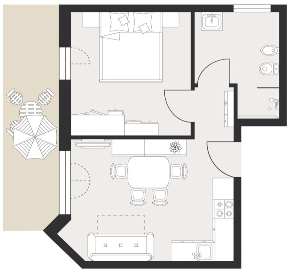 Apartmán Zum Sonnentor App Larix Lutago Exteriér fotografie